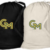 George Mason Laundry Bags 2-Pack – GMU Patriots Cotton Clothes Bags for Students