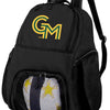 George Mason Sports Backpack – GMU Patriots Soccer Ball & Volleyball Bag