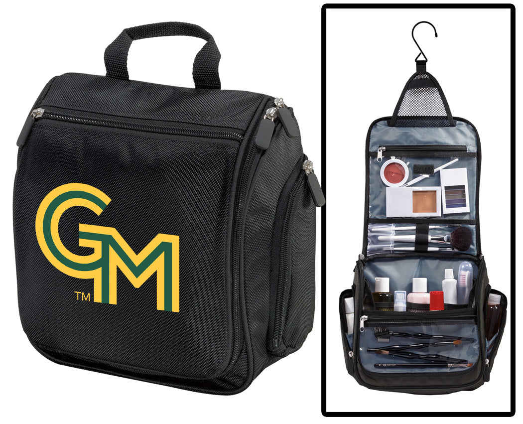 George Mason University Toiletry Bag or Mens GMU Travel Shaving Kit Black