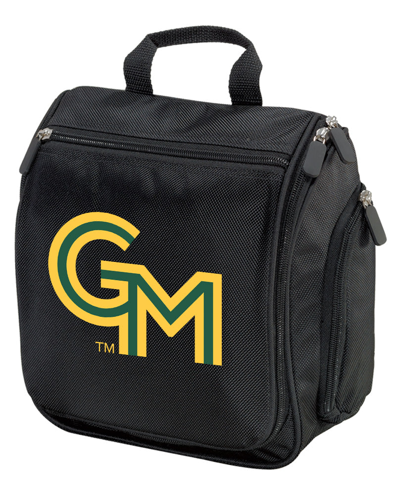 George Mason University Toiletry Bag or Mens GMU Travel Shaving Kit Black