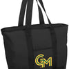 George Mason Tote Bag – GMU Patriots Large Zippered Campus & Gameday Tote
