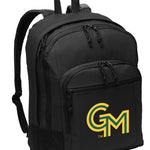 George Mason Backpack – GMU Patriots Medium Classic Bookbag for Students & Fans Black
