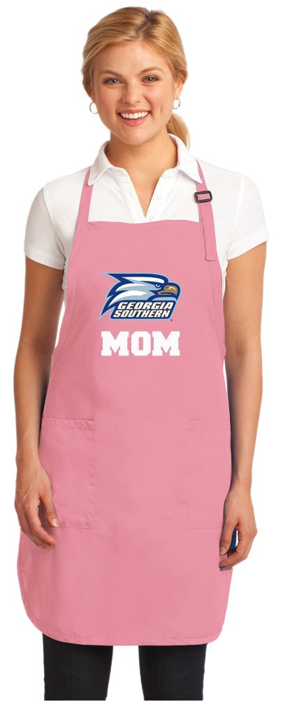Georgia Southern Apron GS Eagles Apron - Stain Resistant Fabric Mom on Pink