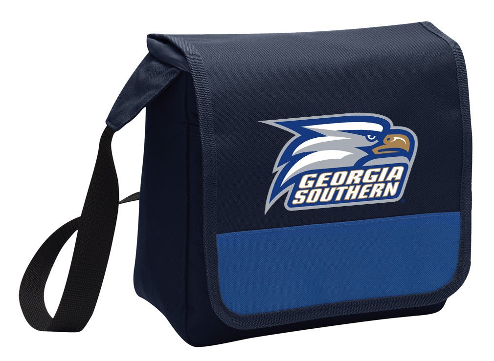 Georgia Southern Lunch Bag GS Eagles Cooler or Lunchbox Blue