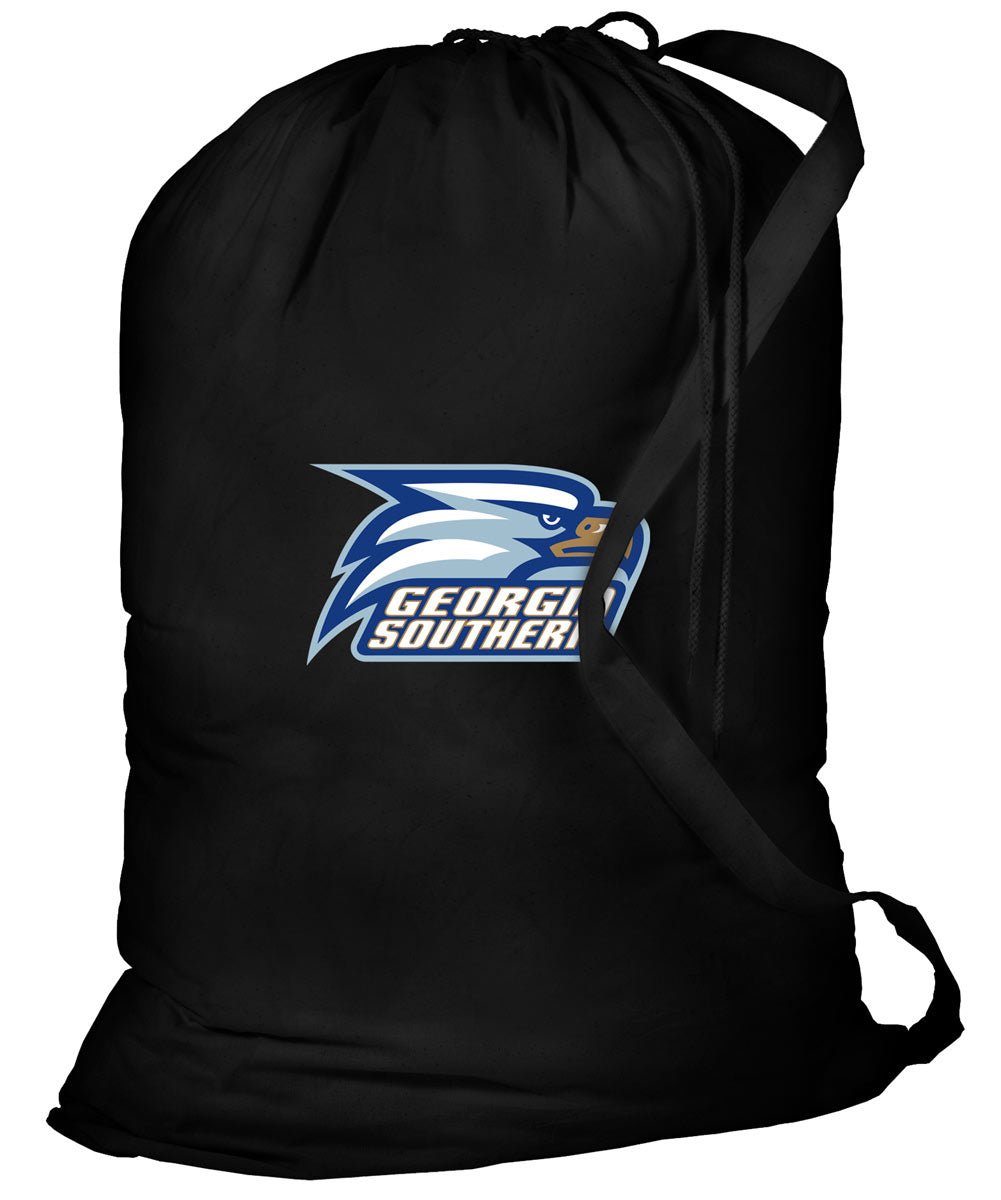 Georgia Southern Laundry Bag GS Eagles Clothes Bag Black