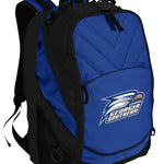 Georgia Southern Laptop Backpack – Official Georgia Southern Eagles Bookbag – Fits 17″ Laptop, Organizer Panel, NCAA School Gear – 600D Polyester Blue