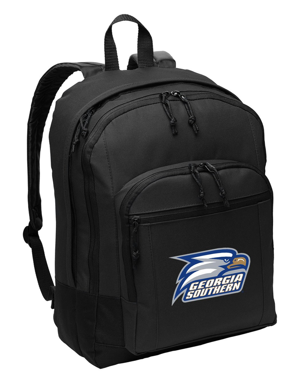 Georgia Southern Backpack GS Eagles Medium Classic Style Backpack Black