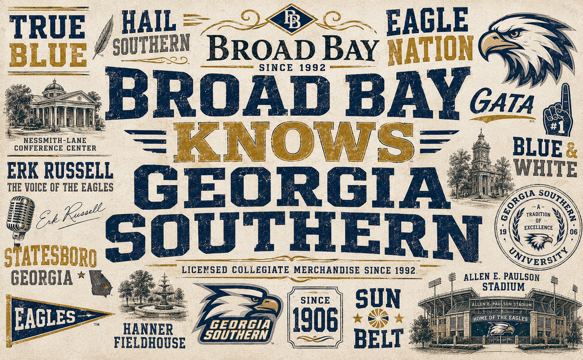 Georgia Southern Laptop Backpack Black