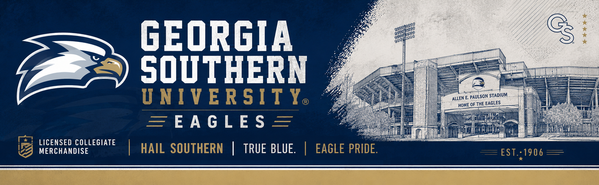 Georgia Southern Laptop Backpack Blue