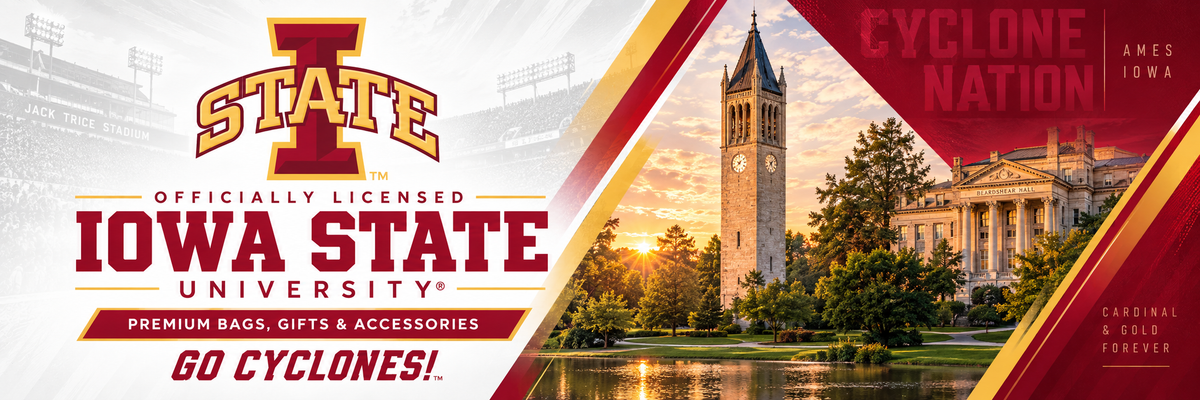 Iowa State Duffel Bag - Large Size Black