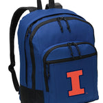 University of Illinois Backpack Illini Medium Classic Style Backpack