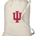 Indiana Hoosiers Laundry Bag – Official IU Clothes Bag for Dorm & Travel Tan