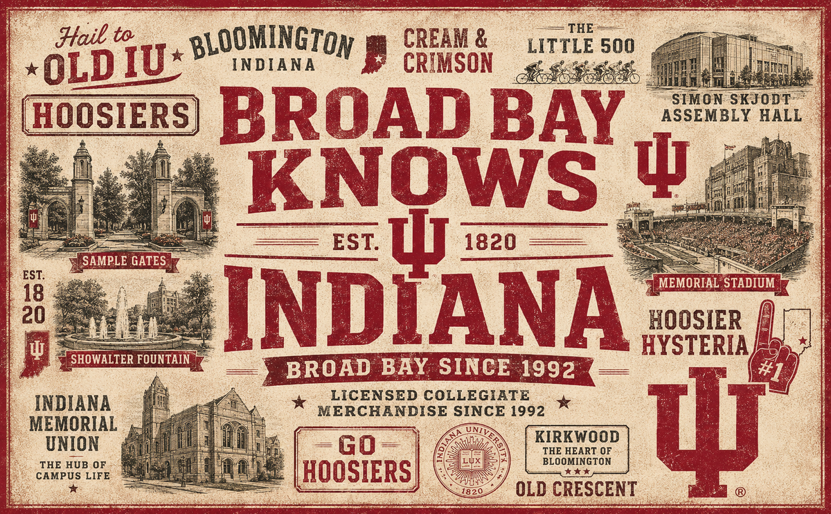 Indiana Hoosiers Laptop Backpack – Official IU Bookbag Black