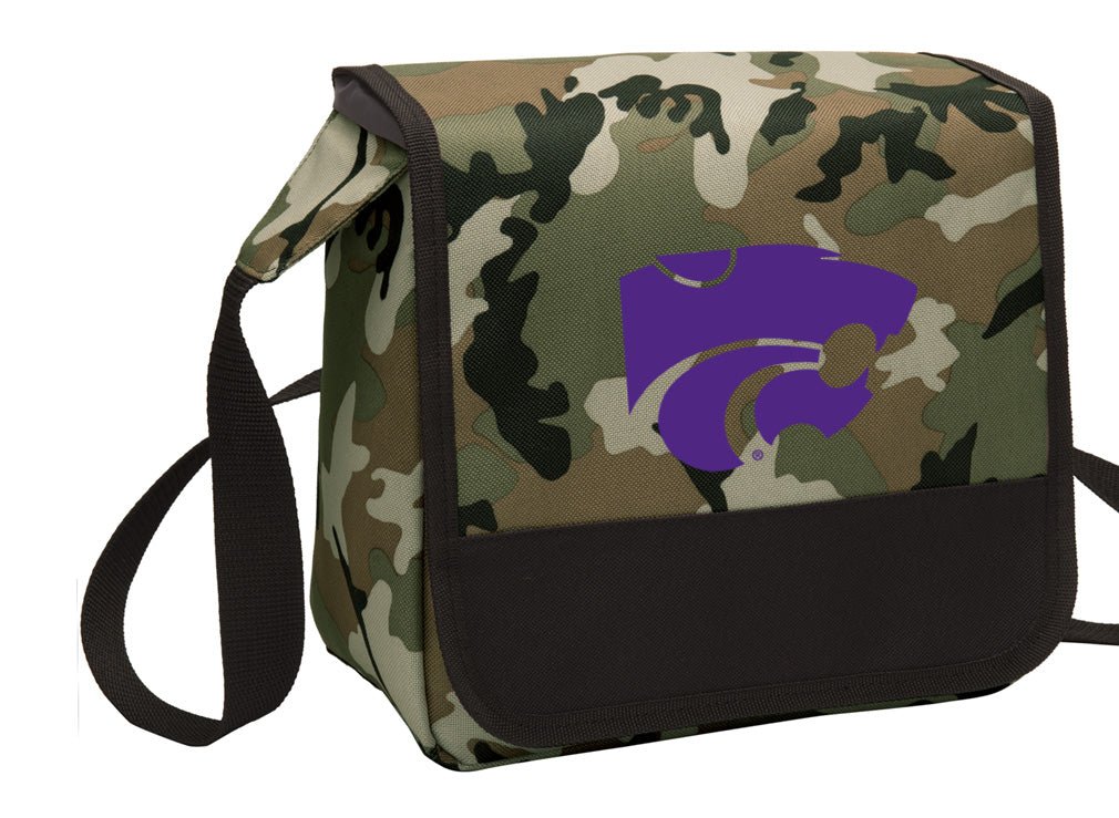 Kansas State Lunch Bag K-State Cooler or Lunchbox Camo