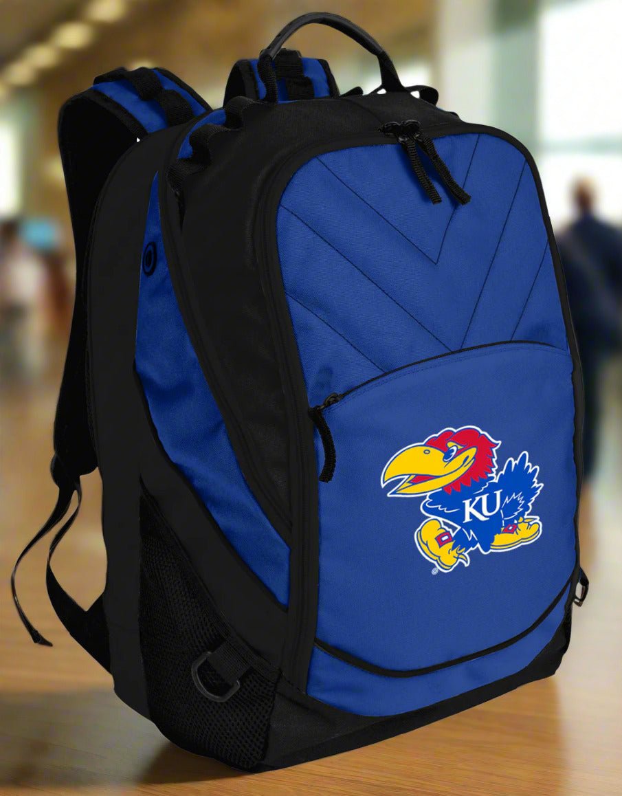 University of Kansas Backpack KU Jayhawks Laptop Computer Backpack