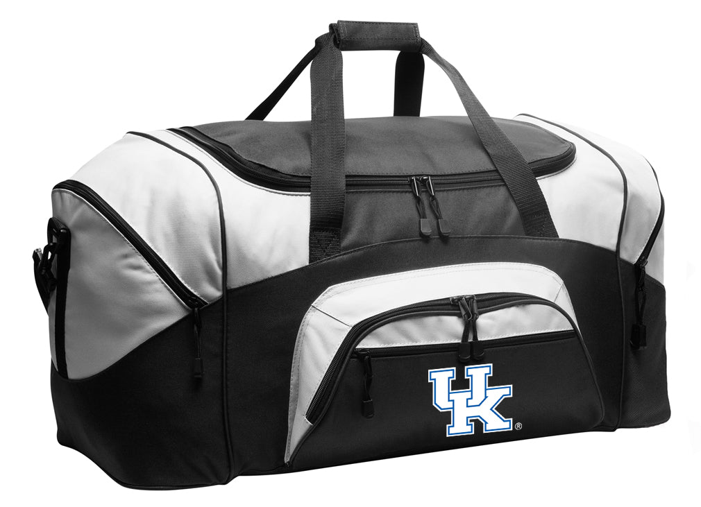 University of Kentucky Duffel Bag – Wildcats Gym, Travel & Suitcase-Style Gear Bag Black
