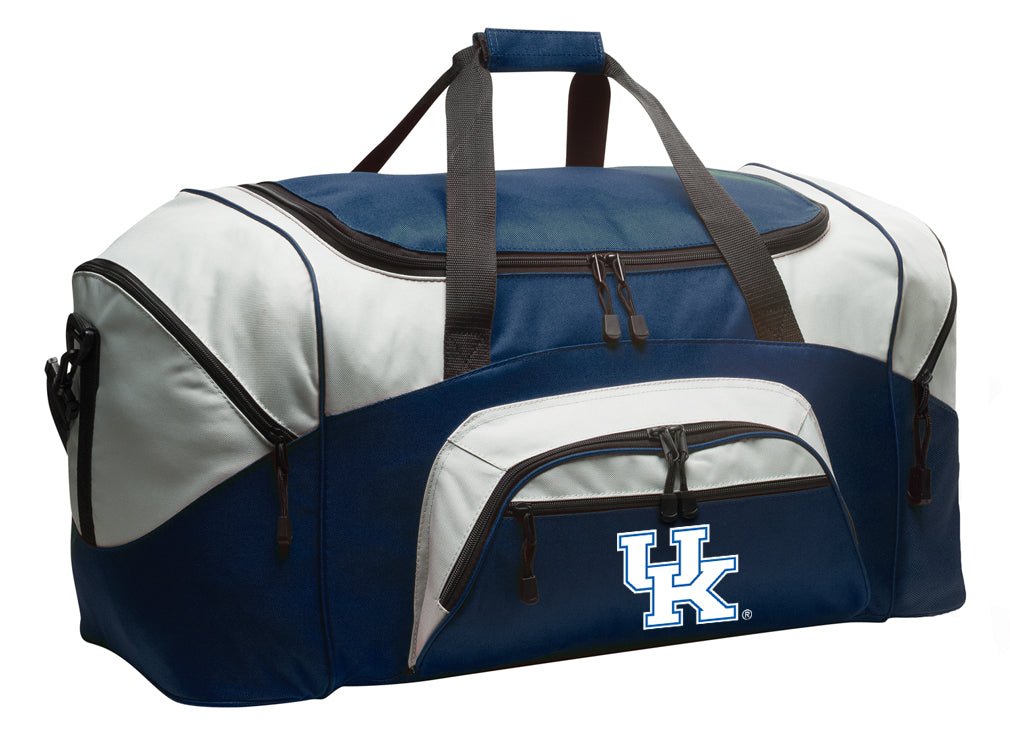 University of Kentucky Duffel Bag – Wildcats Gym, Travel & Suitcase-Style Gear Bag Navy