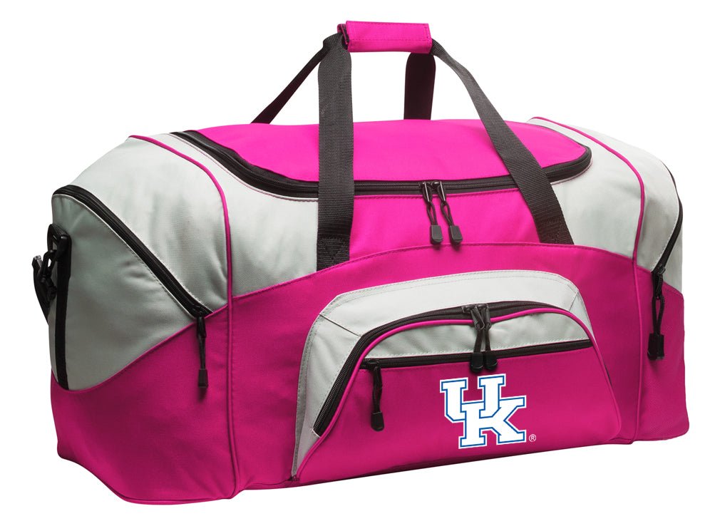University of Kentucky Duffel Bag – Wildcats Gym, Travel & Suitcase-Style Gear Bag Pink