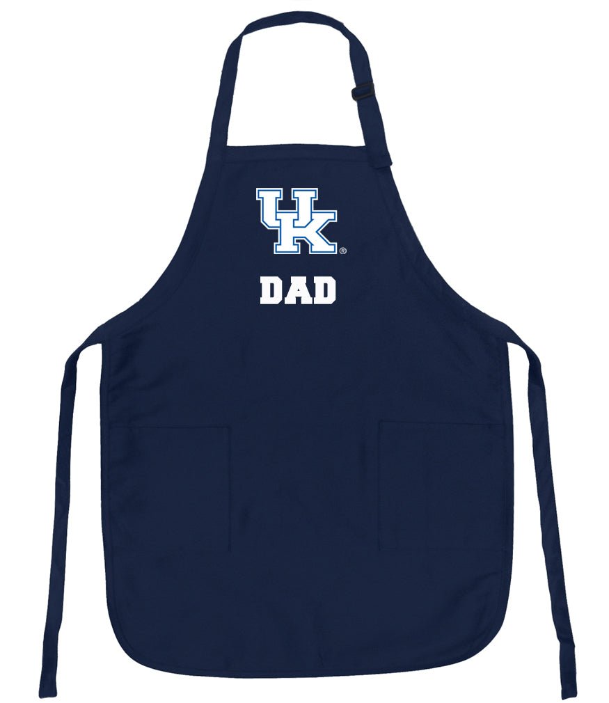 University of Kentucky Apron UK Wildcats Apron - Stain Resistant Fabric Dad on Navy
