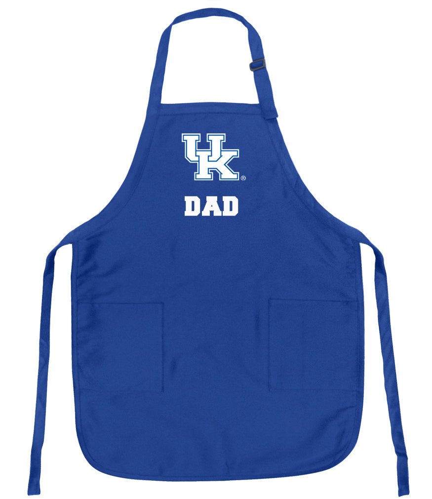 University of Kentucky Apron UK Wildcats Apron - Stain Resistant Fabric Dad on Blue