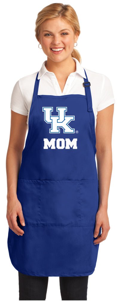 University of Kentucky Apron UK Wildcats Apron - Stain Resistant Fabric Mom on Blue