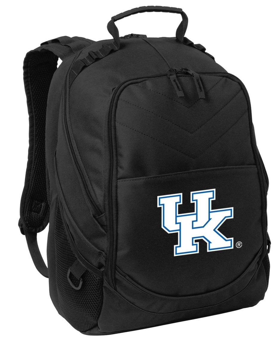 Kentucky Wildcats Laptop Backpack – Official University of Kentucky Bookbag – 17" Laptop Sleeve, NCAA School Gear – 600D Polyester Black
