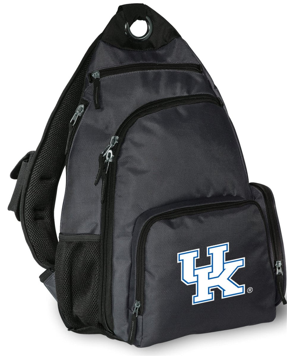 University of Kentucky Sling Backpack UK Wildcats Crossbody Bag Gray