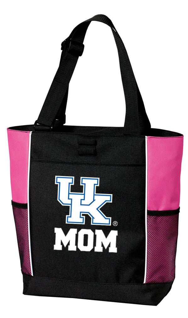 University of Kentucky Tote Bag UK Wildcats Carryall Tote Mom on Pink