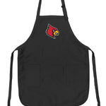 University of Louisville Apron Louisville Cardinals Apron - Stain Resistant Fabric Black