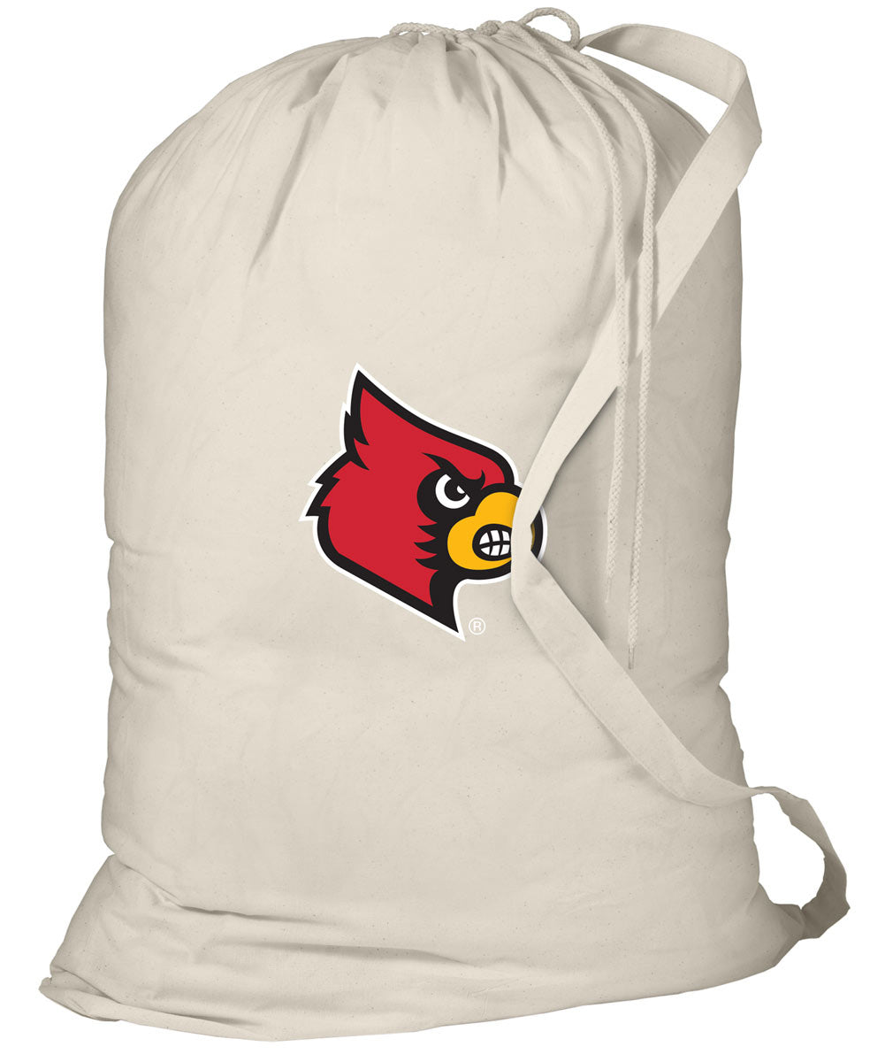 University of Louisville Laundry Bag Louisville Cardinals Clothes Bag Tan