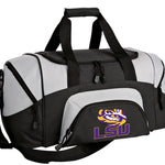 Small LSU Duffel Bag LSU Tigers Carryon Suitcase or Gym Gear Bag