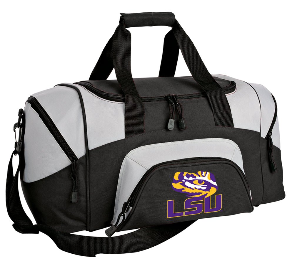 Small LSU Duffel Bag LSU Tigers Carryon Suitcase or Gym Gear Bag