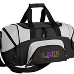 LSU Tigers Small Duffel Bag LSU Carryon Suitcase or Gym Bag