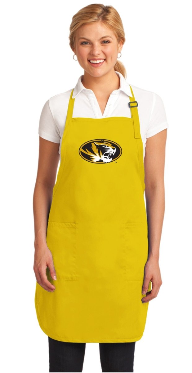 University of Missouri Apron Mizzou Apron - Stain Resistant Fabric Yellow