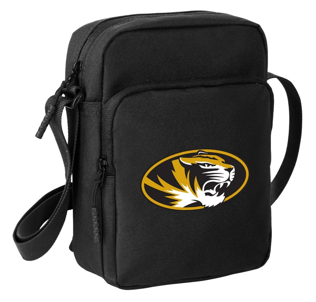 University of Missouri Crossbody Bag Mizzou Travel Sling Pack Black