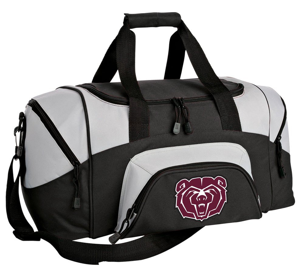 Small Missouri State Duffel Bag Carryon Suitcase or Gym Bag Black