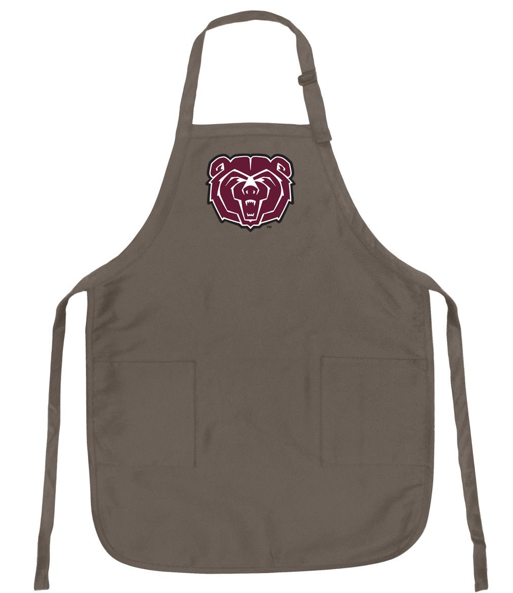 Missouri State University Apron - Stain Resistant Fabric Khaki