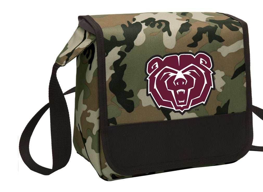 Missouri State University Lunch Bag Cooler or Lunchbox Camo