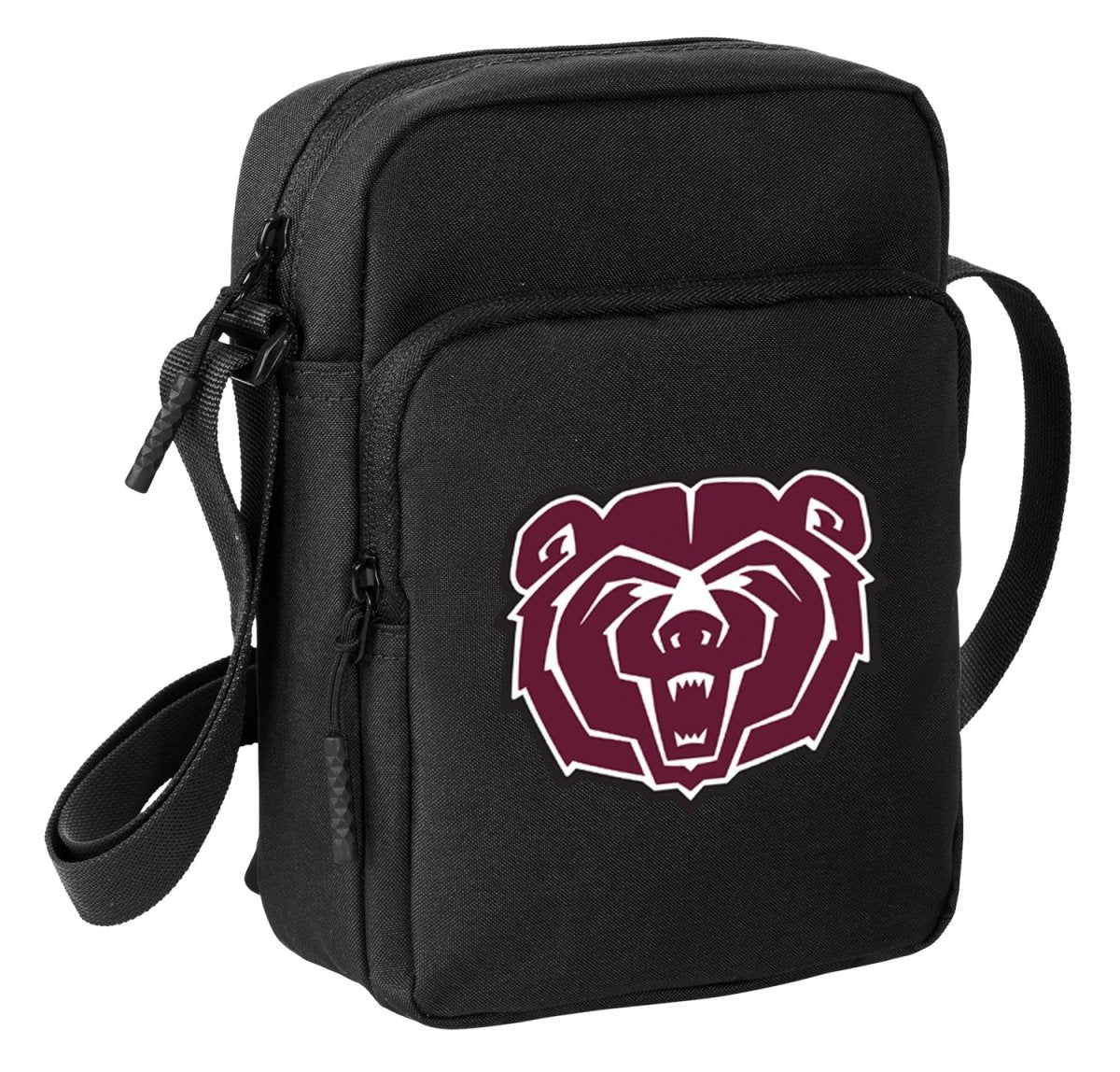 Missouri State University Crossbody Bag Travel Sling Pack Black