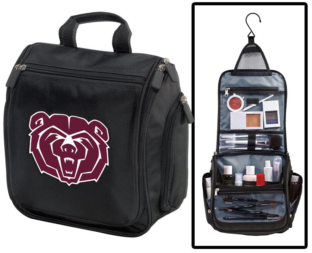 Missouri State Toiletry Bag – Official Travel Organizer for Students, Fans & Alumni Black