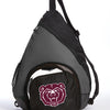 Missouri State University Sling Backpack Bag with Soccer Ball or Volleyball Bag Sports Gear Compartment Practice Bag