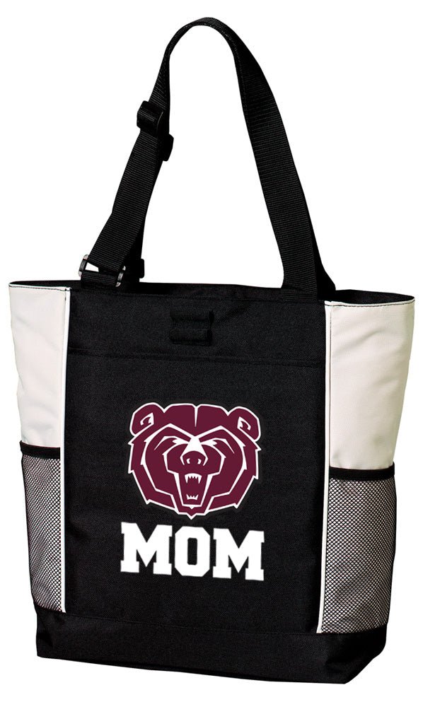 Missouri State University Tote Bag Carryall Tote Mom on White