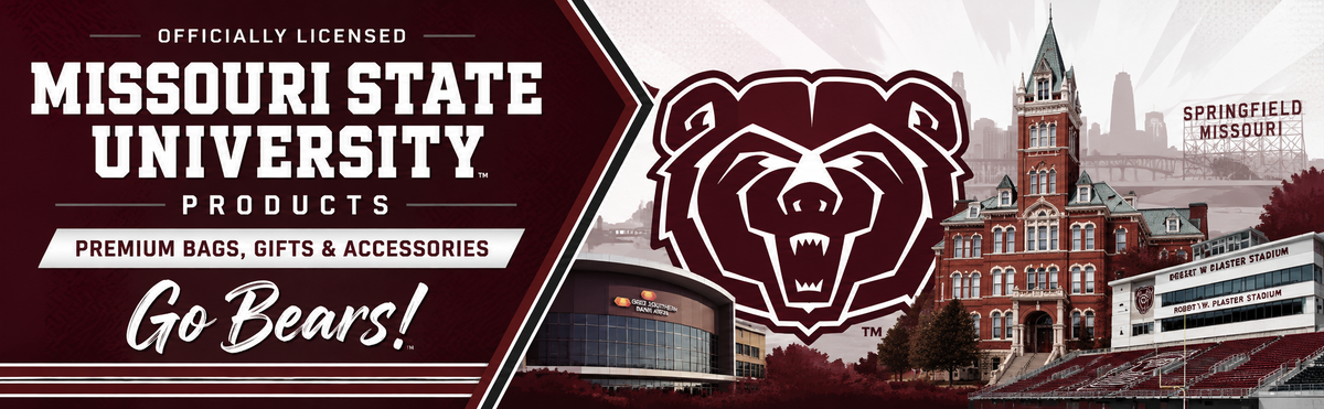 Missouri State Bears Laptop Backpack Black