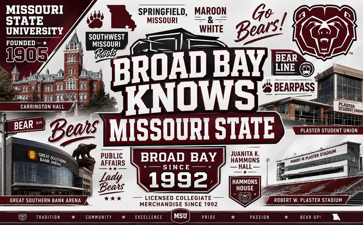 Missouri State Bears Laptop Backpack Black