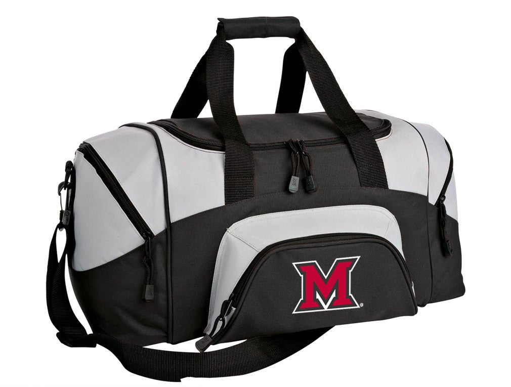 Small Miami University Duffel Bag Miami Of Ohio Carryon Suitcase or Gym Bag