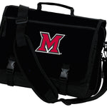 Miami University Laptop Computer Bag Miami of Ohio Messenger Bag Briefcase Black