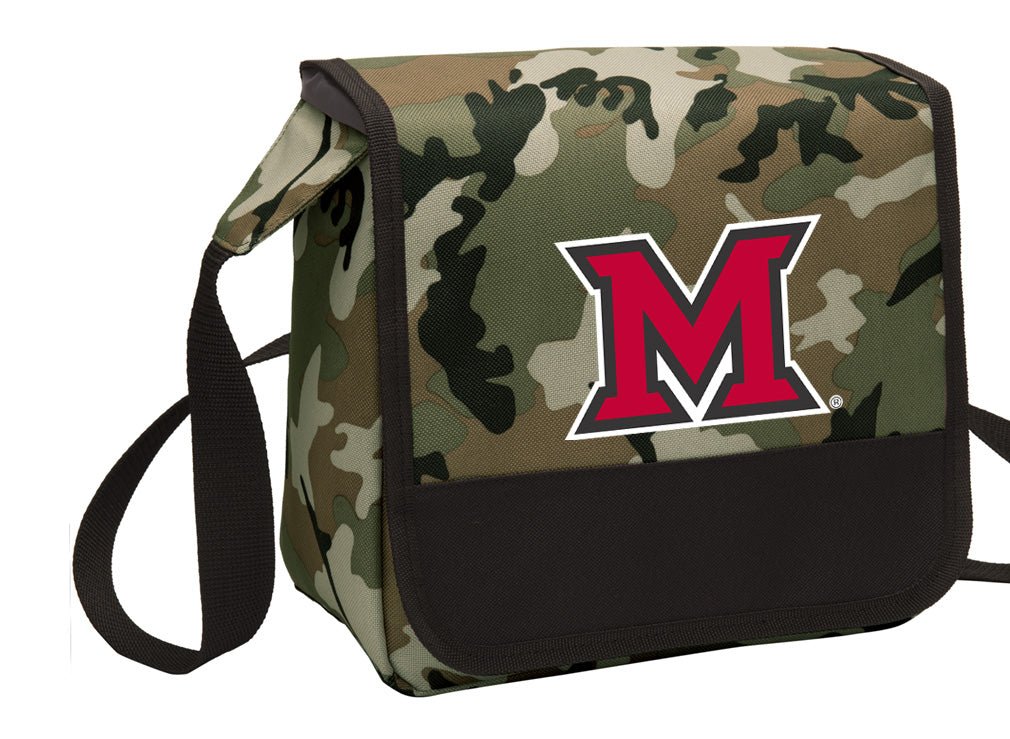 Miami University Lunch Bag Miami University RedHawks Cooler or Lunchbox Camo