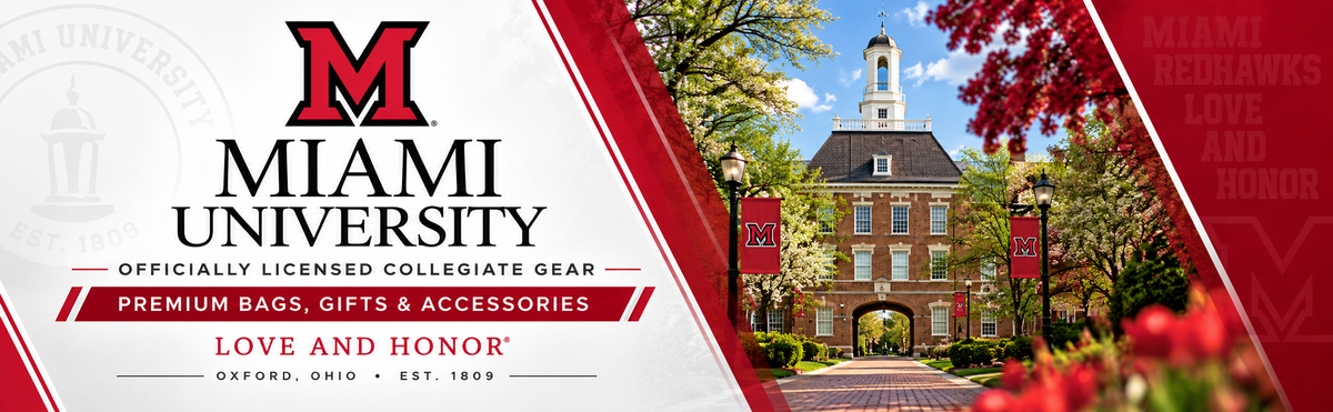 Large Miami RedHawks Duffel Bag - Large Size Red