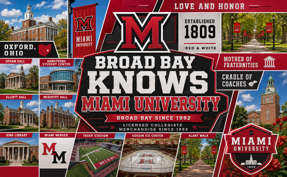 Miami RedHawks Laptop Backpack – Official Miami University (Ohio) Bookbag Black