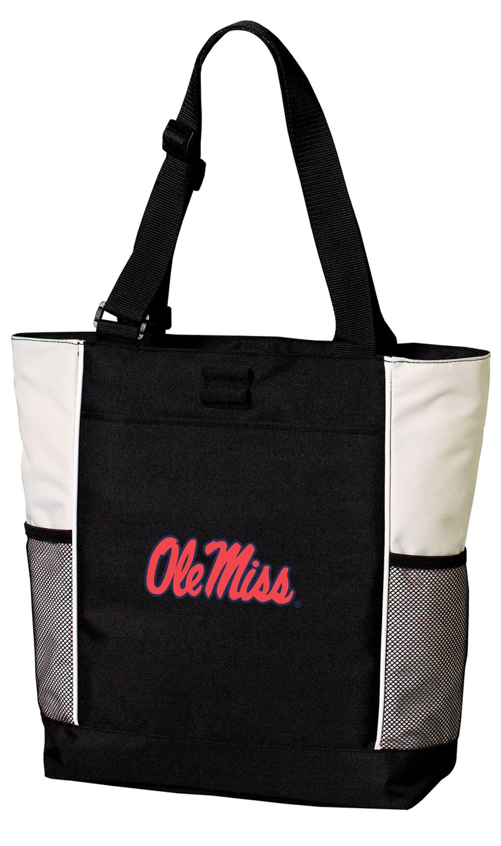 Ole Miss Tote Bag University of Mississippi Carryall Tote White